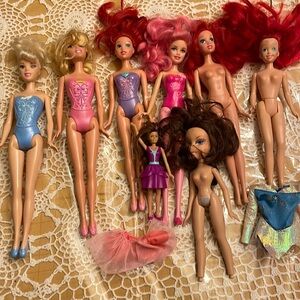 Various 2009 Disney Princess and Bratz Doll